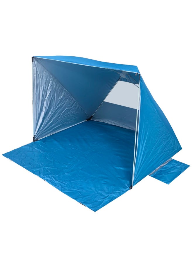 TWT UV-Protection One Button Polyester Beach Tent Blue 103 x 148 x 145 cm TN2224 - Image 2